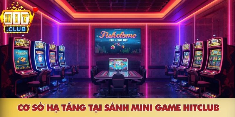 Cơ sở hạ tầng tại sảnh mini game HITCLUB