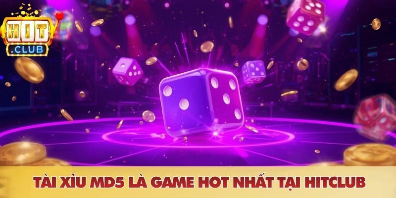 Tài xỉu MD5 là game HOT nhất tại HITCLUB