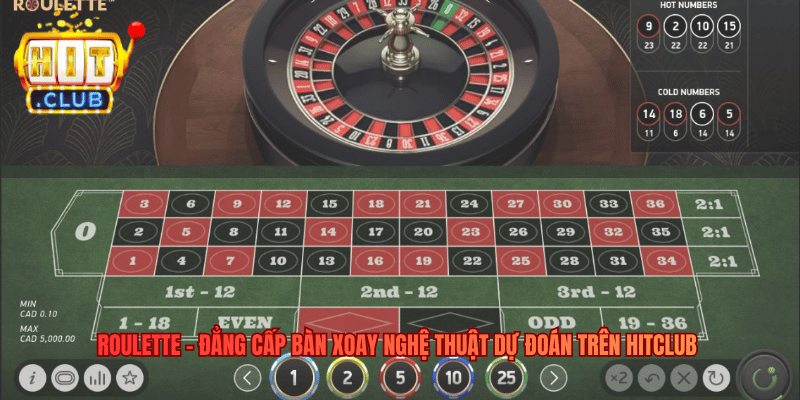 Roulette - Đẳng Cấp Bàn Xoay Nghệ Thuật Dự Đoán Trên Hitclub Roulette - Đẳng Cấp Bàn Xoay Nghệ Thuật Dự Đoán Trên Hitclub